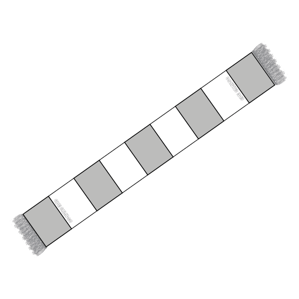 Bufanda tubular clásica